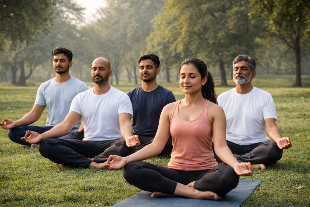 Yoga Group Session Gurugram